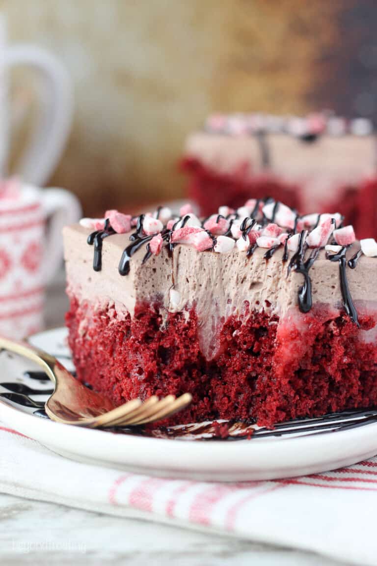 Red Velvet Peppermint Cake Beyond Frosting