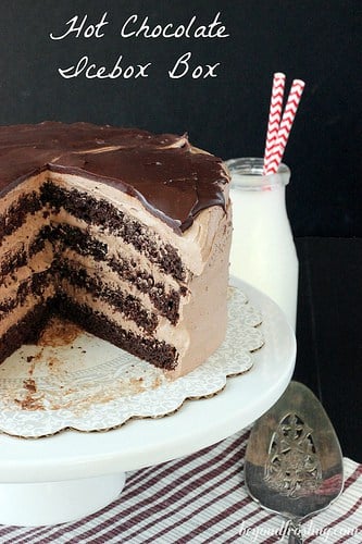 Hot Chocolate Icebox Cake