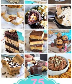 A collage of 12 of the 75 Amazing Cookie Dough Recipes