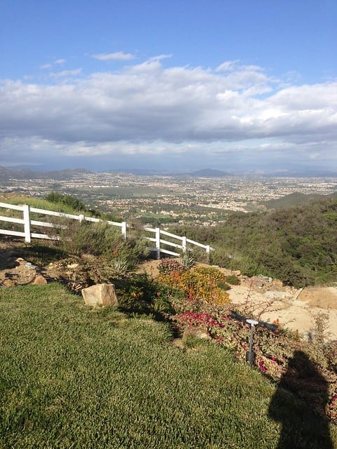 The view from Silverado Ranch
