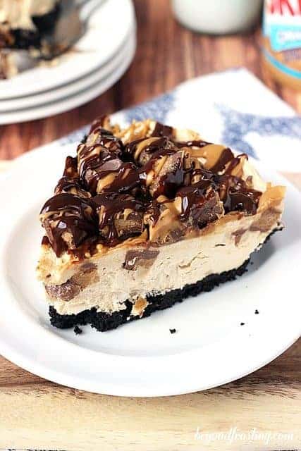 Ultimate Reese's Peanut Butter Cup Cheesecake | beyondfrosting.com