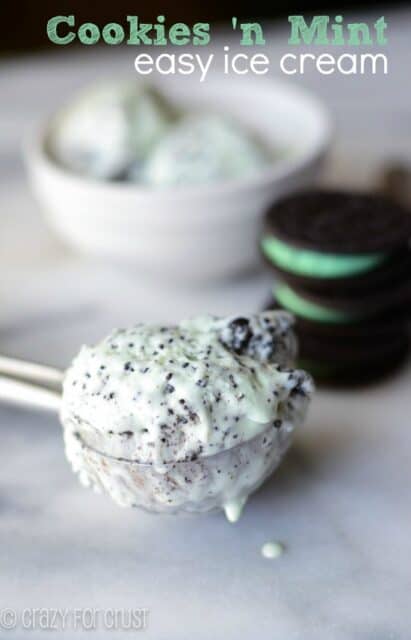 18- mint cookies and cream