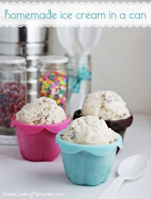 30- homemade ice cream