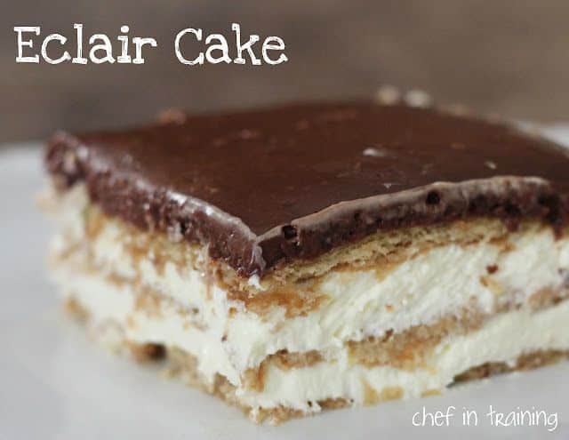 32- ECLAIRE CAKE