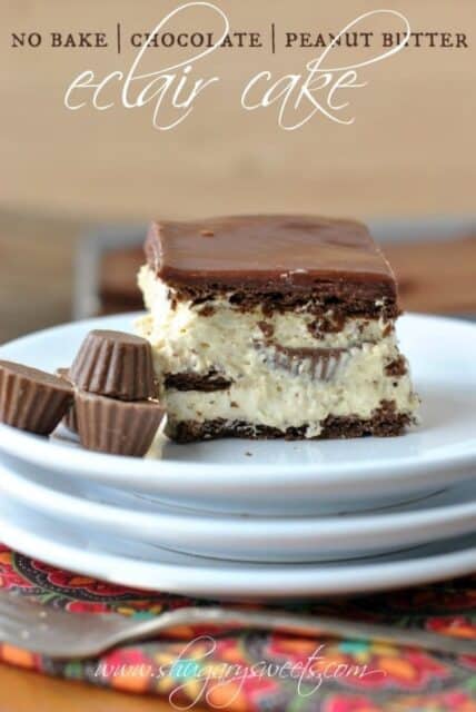 37- peanut butter eclair cake