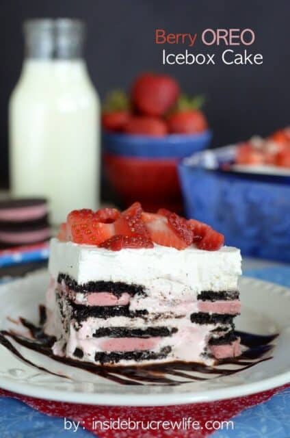 40-berry Oreo icebox cake