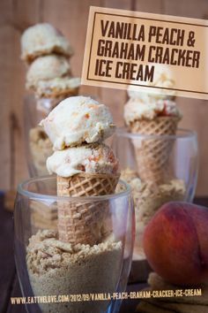 69- peach and graham creacker
