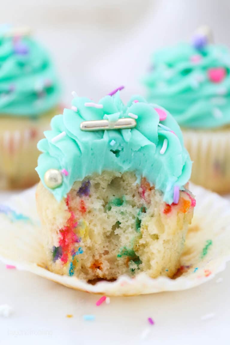 Homemade Funfetti Cupcakes Beyond Frosting