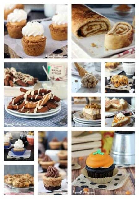 Collage for September monthly mixer recipes
