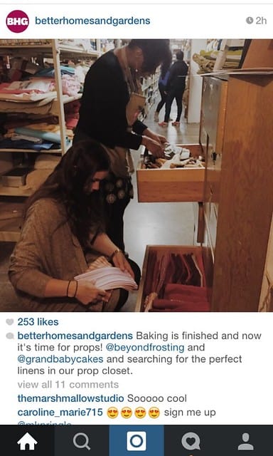 Screen shot of the BHG post about eh Ultimate Baking Championship