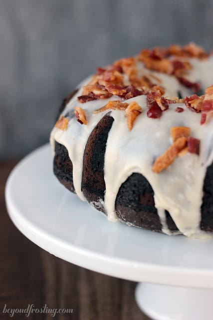 Maple Bacon Pound Cake • Wanderlust and Wellness