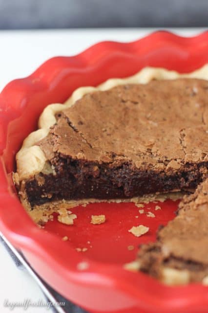 Espresso Brownie Pie  Beyond Frosting