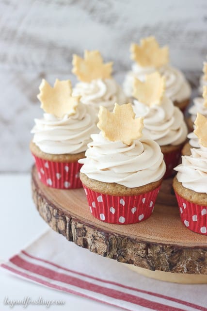 Spiced Cupcakes with Vanilla Buttercream - Beyond Frosting