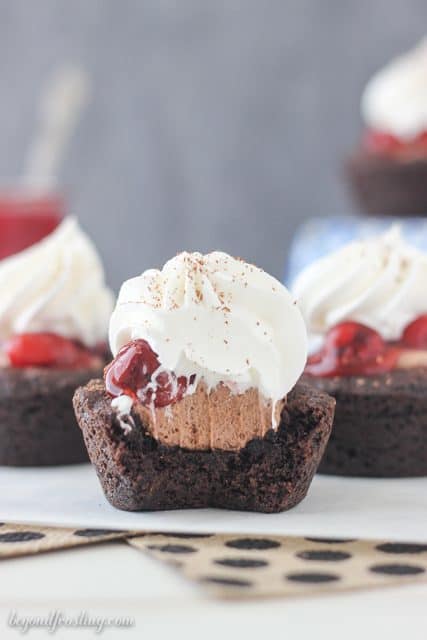 Black Forest Cookie Cups