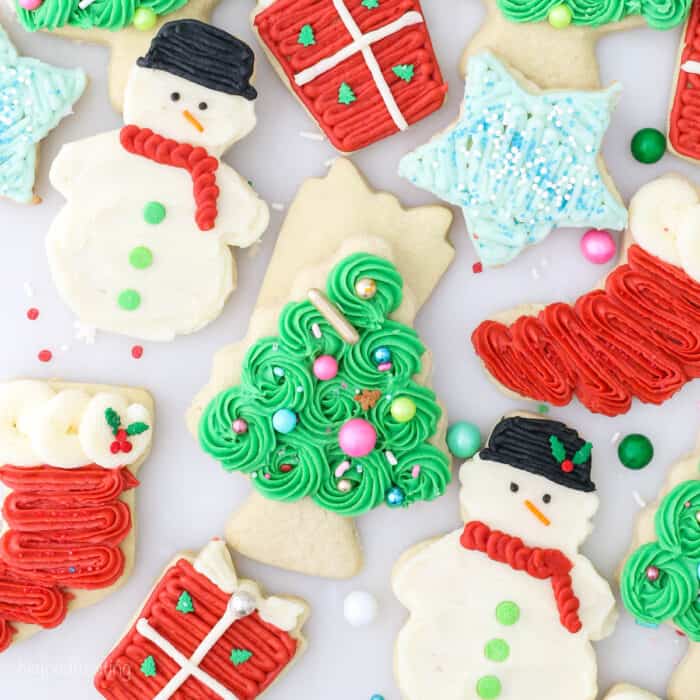 Easy Frosted Sugar Cookies | How to Decorate Cookies with Frosting!