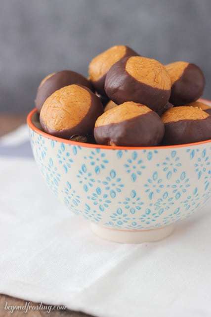 Pumpkin Spice Cookie Butter Buckeyes