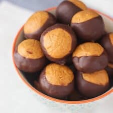 Pumpkin Spice Cookie Butter Buckeyes-image