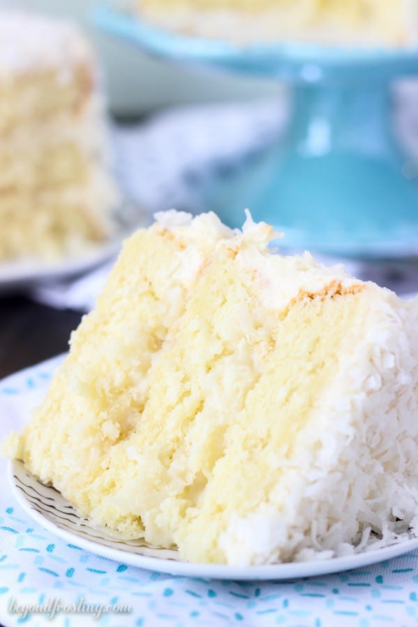 Lemon Coconut Cake Recipe - Beyond Frosting