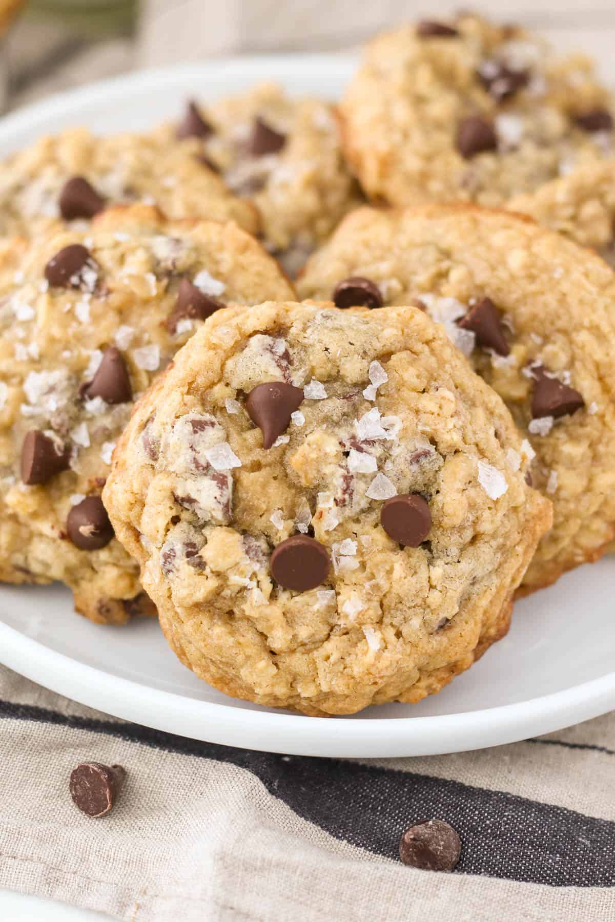 Chewy Chocolate Chip Oatmeal Cookies Beyond Frosting