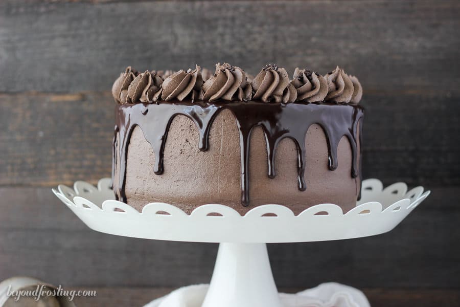 Image of a Homemade Chocolate Cake 