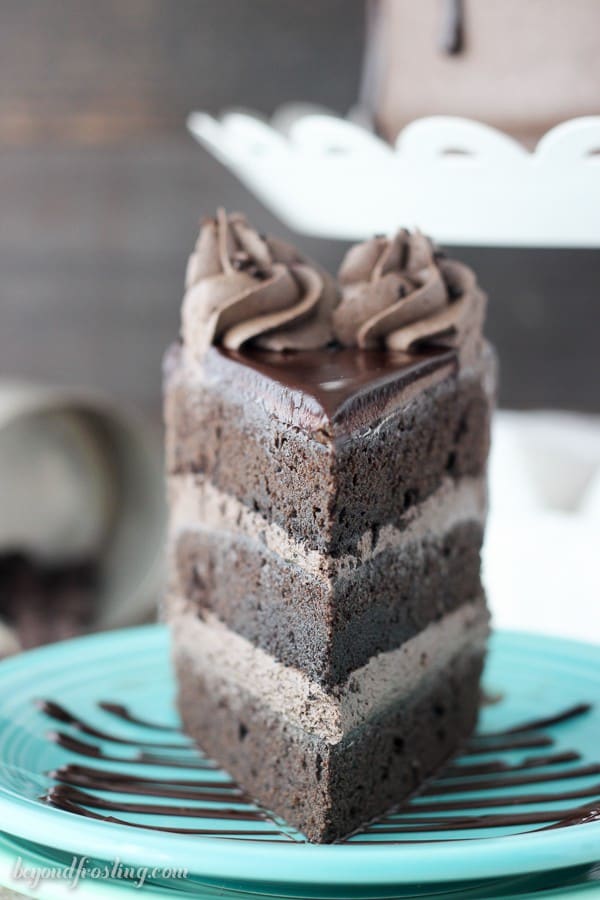 Spiked Chocolate Mudslide Cake - Family Table Treasures