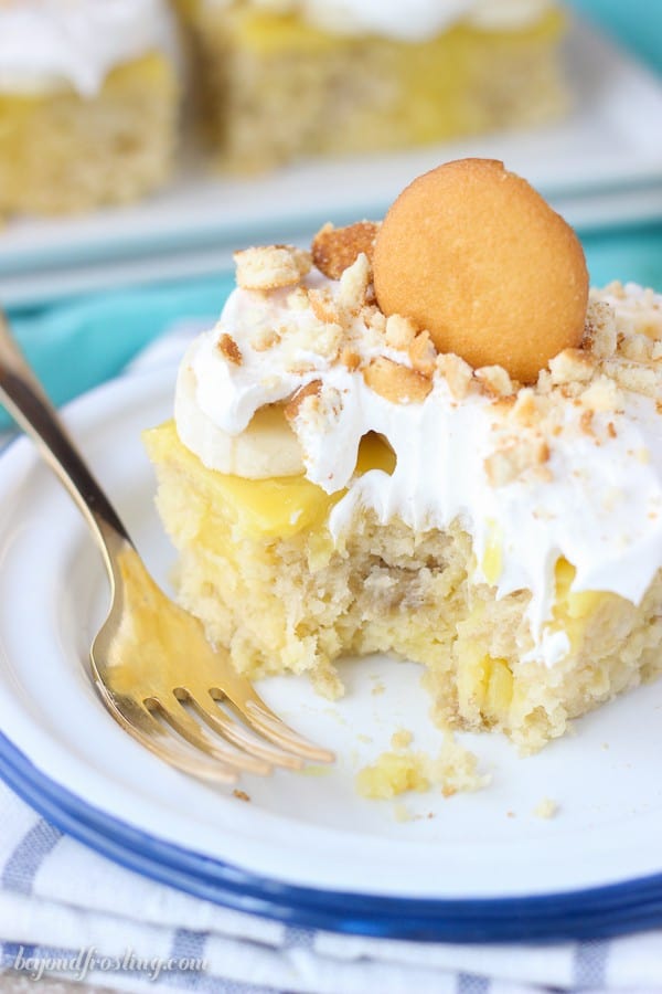 Easy Banana Pudding Poke Cake Beyond Frosting