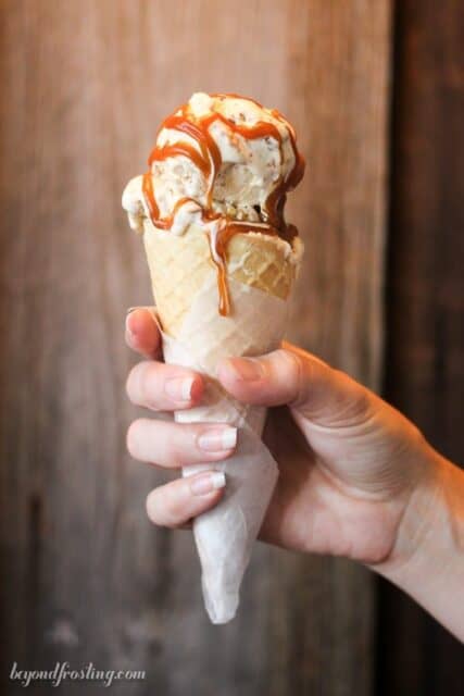 This scoop of ice cream from Portland's Ruby Jewels ice cream shop was so good!