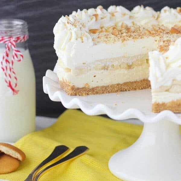 No-Bake Banana Pudding Cheesecake - Beyond Frosting