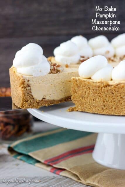 No-Bake Pumpkin Mascarpone Cheesecake & Ohio Dairy Adventure - Beyond ...