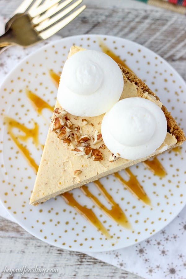 No-Bake Pumpkin Mascarpone Cheesecake &amp; Ohio Dairy Adventure - Beyond ...