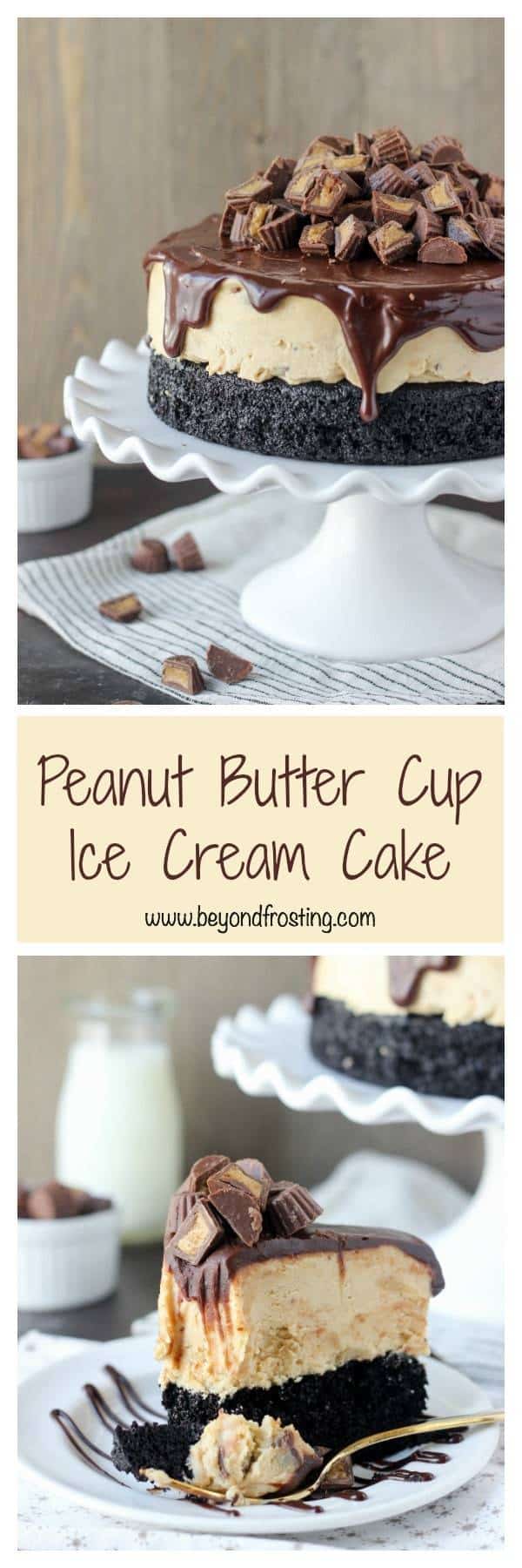 Peanut Butter Cup Ice Cream Cake Beyond Frosting