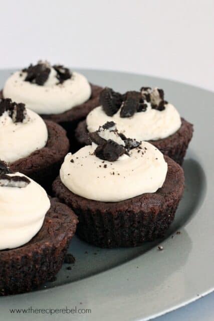 Oreo Stuffed Double Choc cookie cup