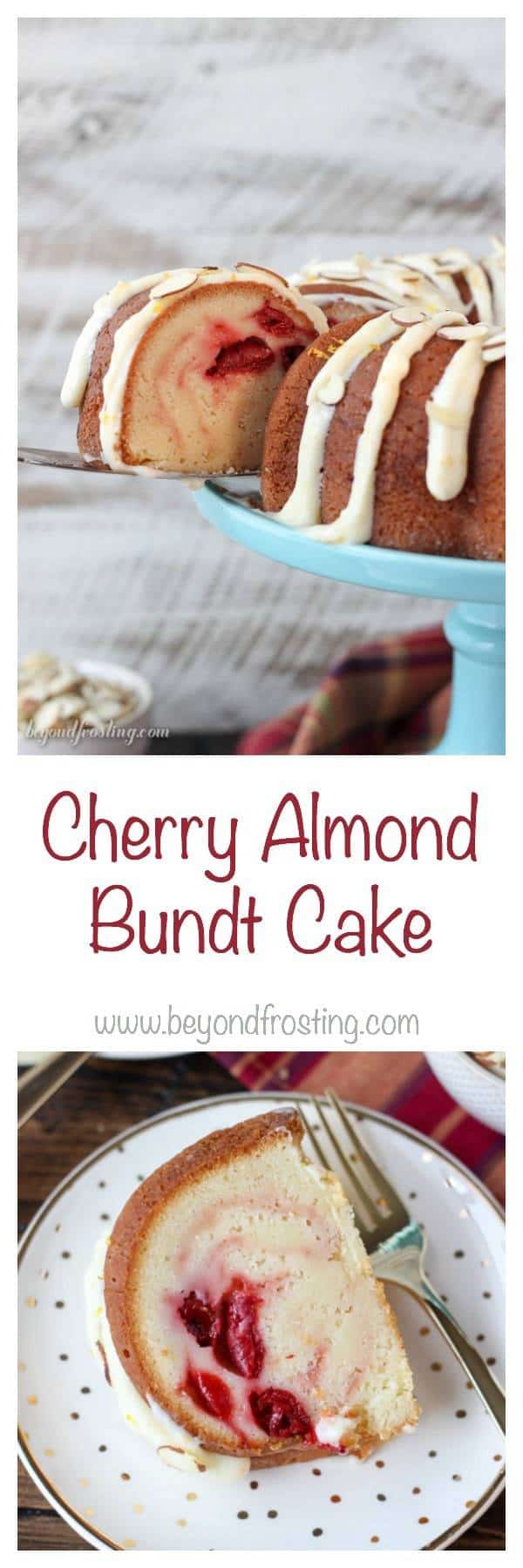Cherry Almond Bundt Cake Beyond Frosting