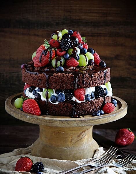 Skinny Chocolate cake