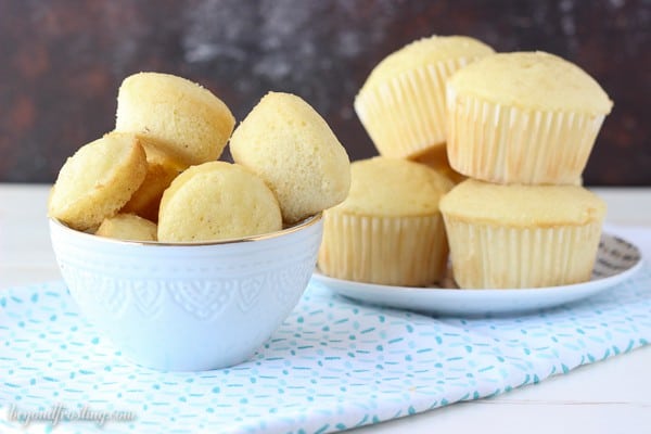 Tip and Tricks for making perfect cupcakes. This is your go-to guide for how to bake cupcakes including pan sizes and how full to fill each liner.