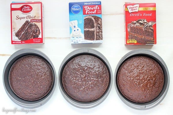 All your boxed cake mix questions answered. This is the best guide for what types of cake mix to choose. What cake mix is the most chocolaty? What cake mix has the best rise? I’m answering all your questions.