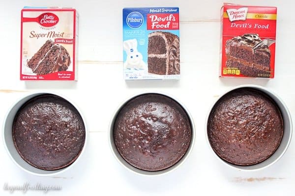 All your boxed cake mix questions answered. This is the best guide for what types of cake mix to choose. What cake mix is the most chocolaty? What cake mix has the best rise? I’m answering all your questions.