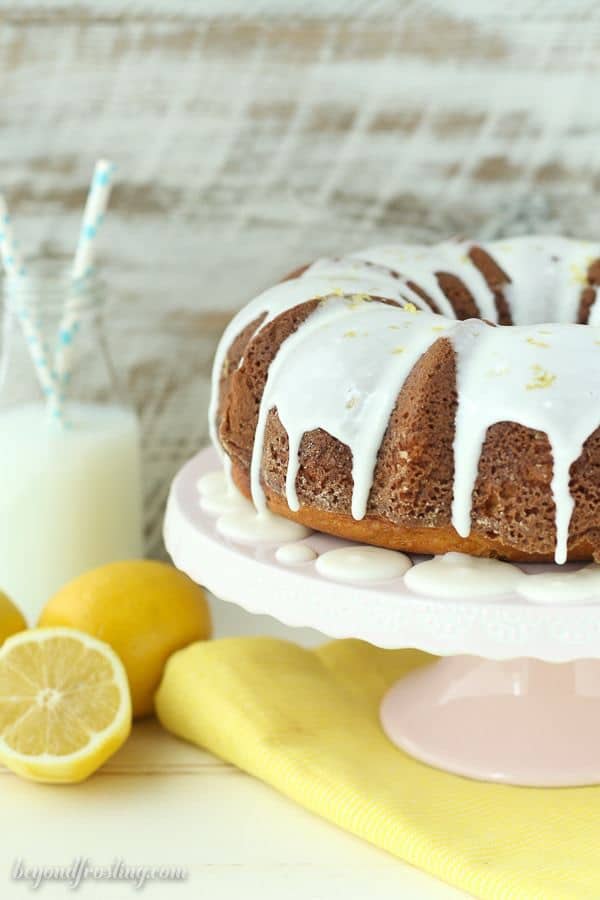 Easy Lemon Bundt Cake - Beyond Frosting