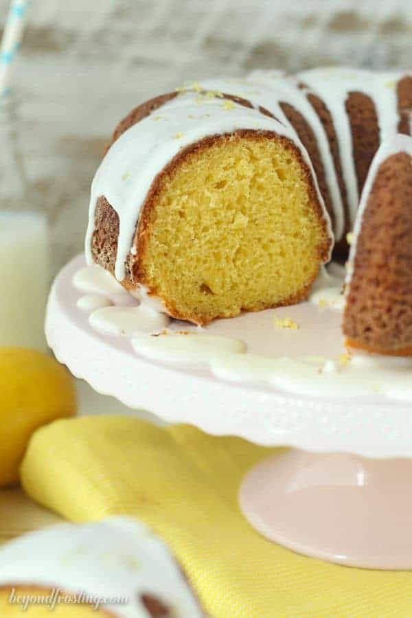 Easy Lemon Bundt Cake - Beyond Frosting