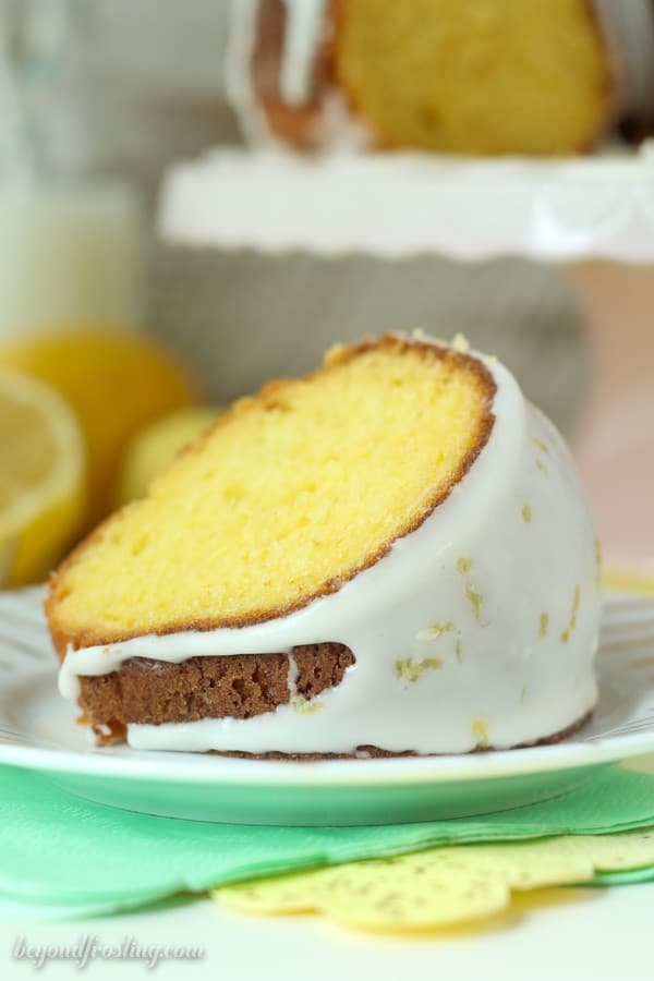 Easy Lemon Bundt Cake - Beyond Frosting