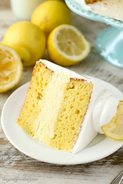 Lemon Ice Cream Cake - Beyond Frosting