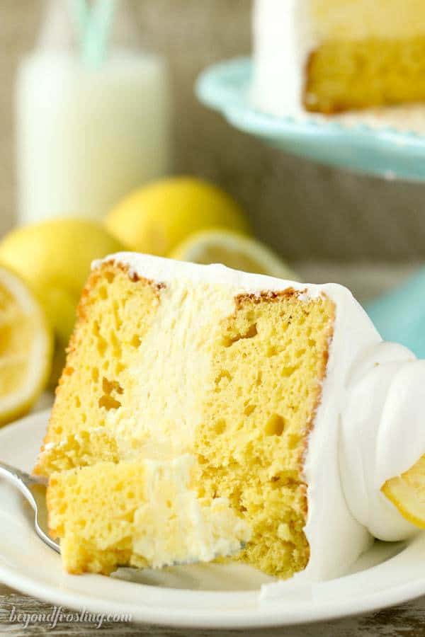 Lemon Ice Cream Cake - Beyond Frosting