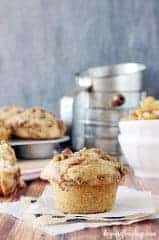 Bakery Style Brown Butter Apple Pie Muffins