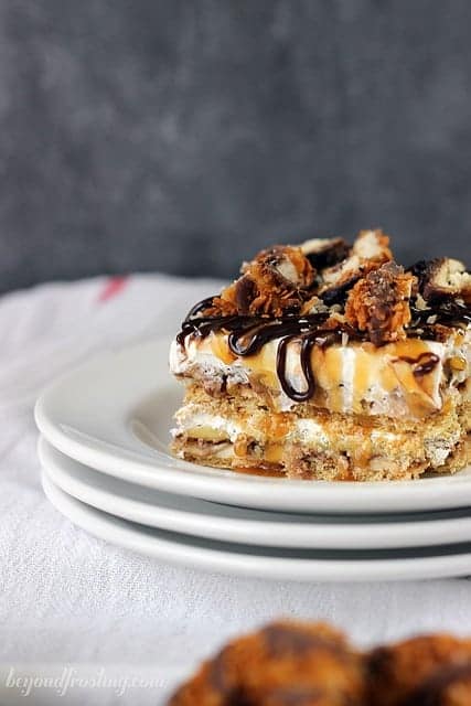 Samoa Icebox Cake