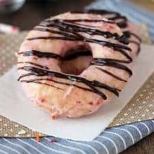 Chocolate Covered Strawberry Donuts- Baking Bucket List-image