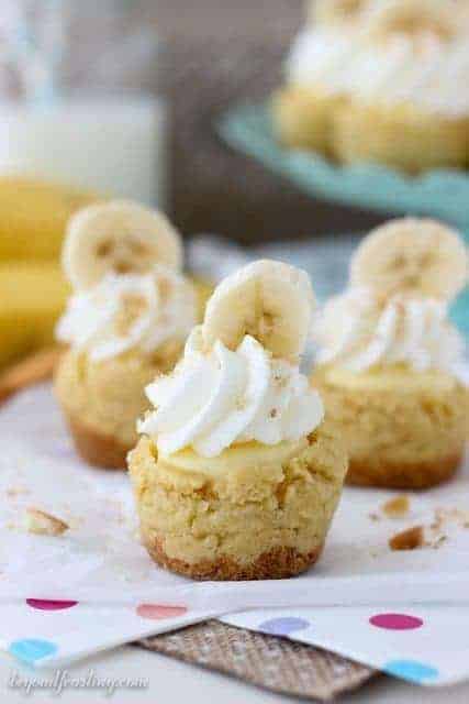 Banana Cream Pie Cookie Cups