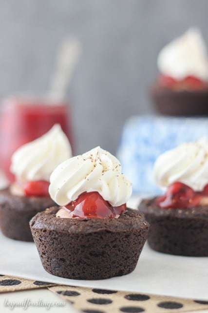 Black Forest Cookie Cups