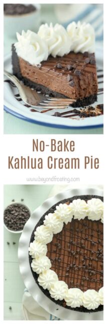 No-Bake Kahlua Cream Pie