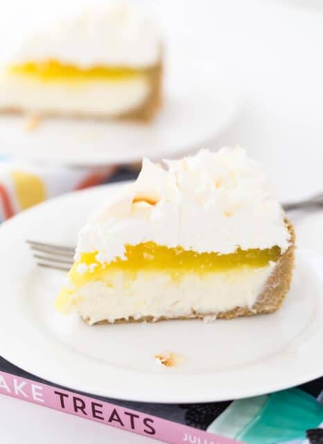 Lemon macaroon cheeseckae