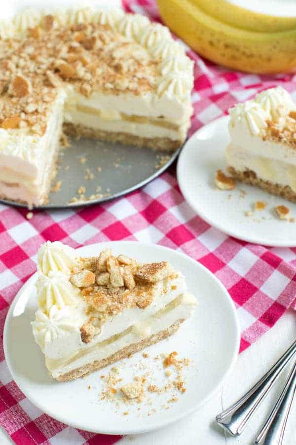 No bake banana pudding cheesecake